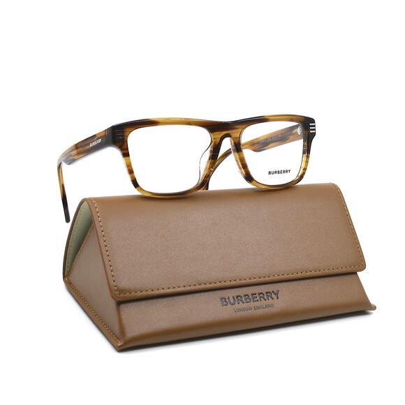 BURBERRY BE2387F 4096 BROWN AUTHENTIC MEN'S EYEGLASSES - Picture 1 of 11